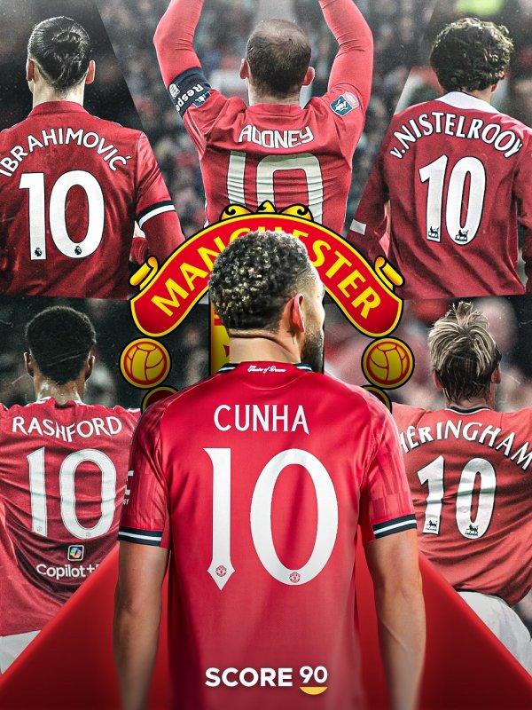 Five rich clubs change to No. 10💣Manchester United No. 10 Cunya Barcelona No. 10 Yamal Real Madrid No. 10 Mbappe