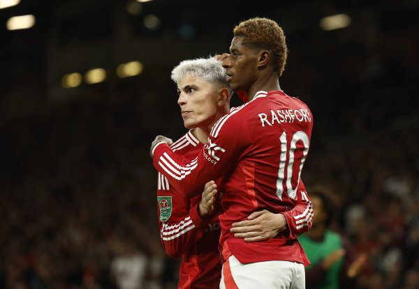 Mannwan: Rashford and Garnacho train at Manchester United base, both waiting for transfers