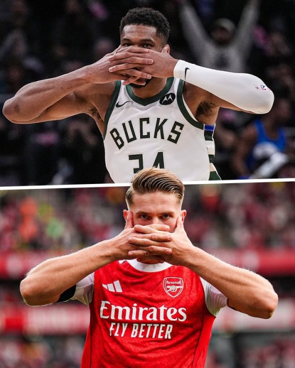 Dream linkage! Giannis Antetokounmpo celebrates by impersonating a Yokos mask during win over Knicks